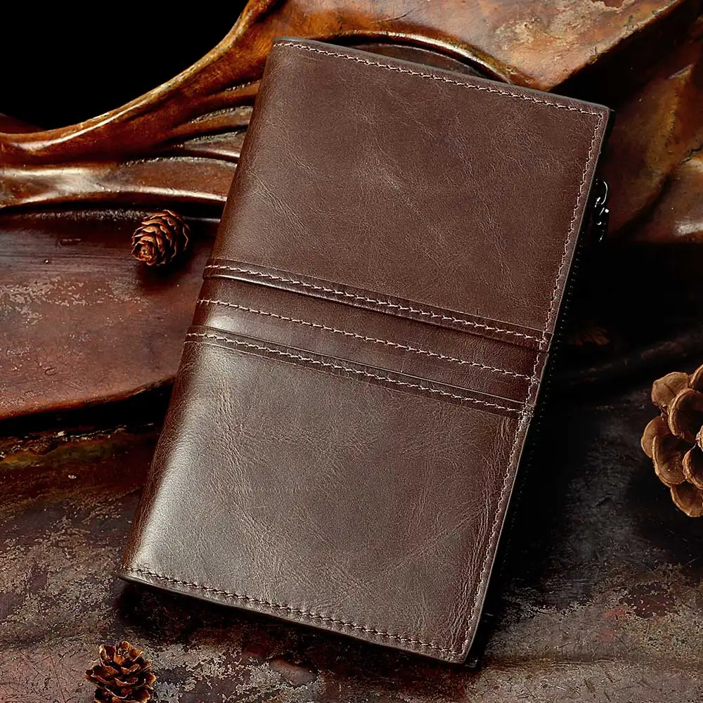 New Passport holder Wallets Women Clutch Genuine cow Leather Men Wallet