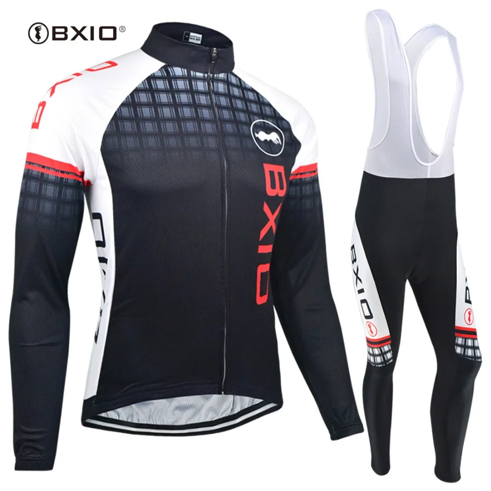 BXIO Winter Thermal Fleece Cycling Jerseys Sets Super Warm Bike