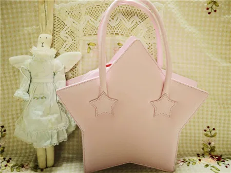 

Princess sweet lolita loris sweet soft sister adorable lovely star shaped handbag temperament and fashion women handbag loris017