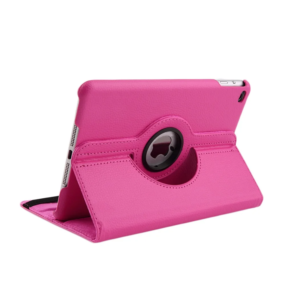 

Smart Case Magnetic Non-slip Embossed Leather Cover Stand Case For iPad mini 4