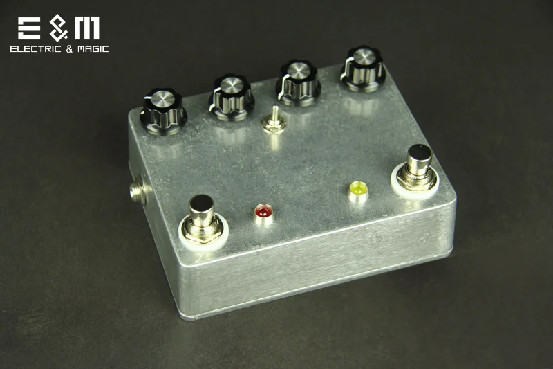 DIY MOD Fulltone бас накопитель 2 педали подвесной электрогитара Stomp Box усилитель