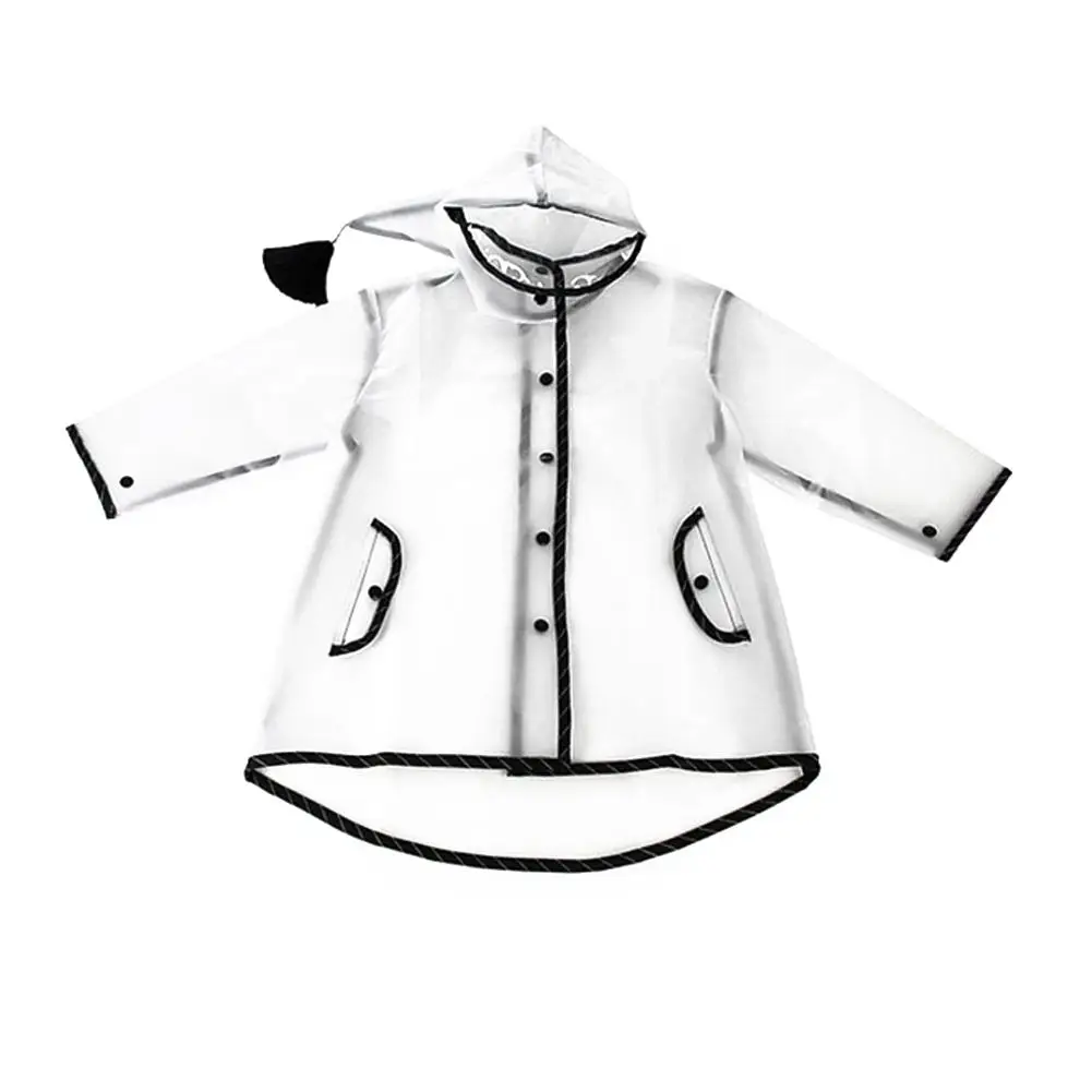 

Transparent Rain Coat Outdoor Travel Men Women Unisex Rainsuit Waterproof Windbreaker Vinyl EVA Waterproof Raincoat