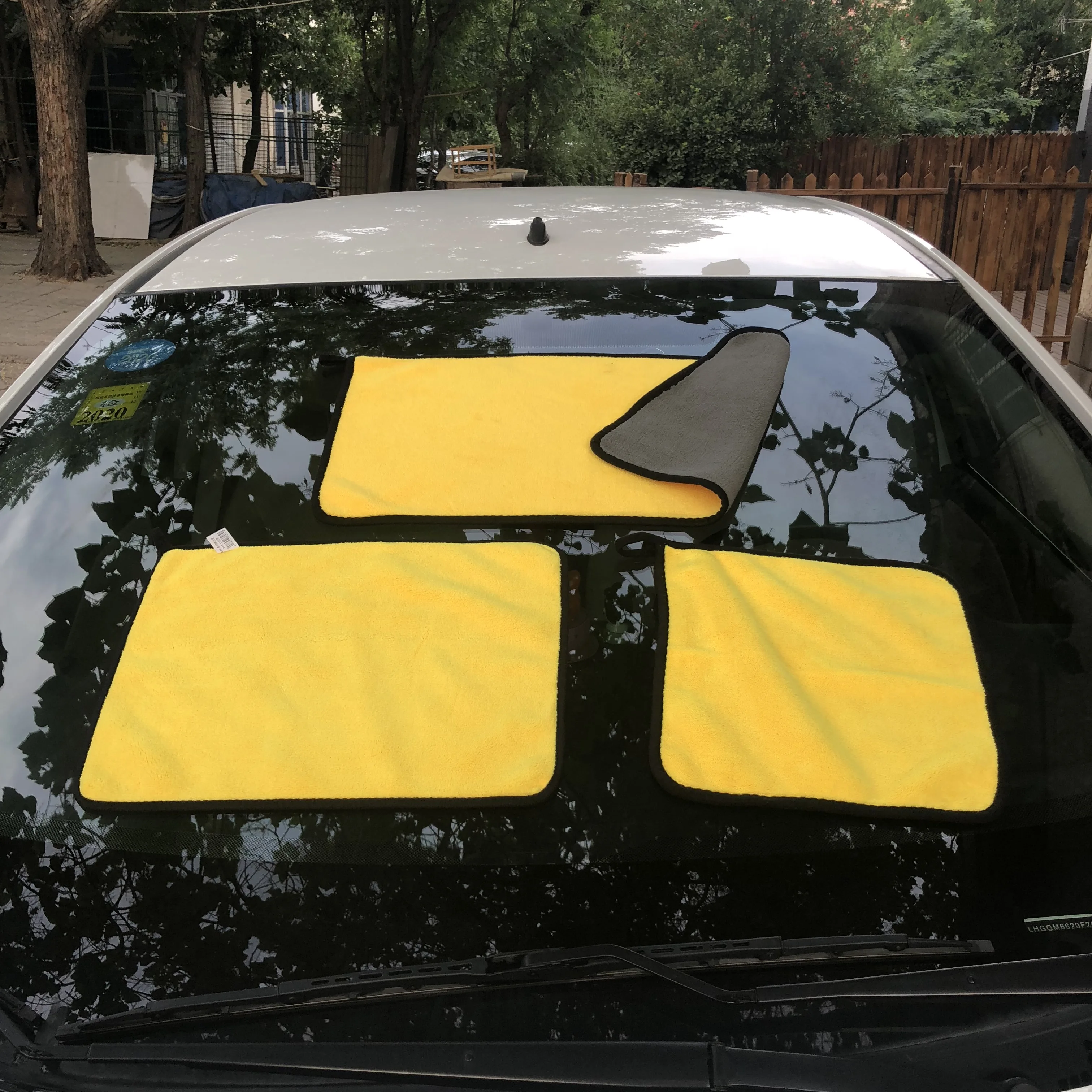 3 шт./компл. (30x30 30x40 30x60) автомобиля Полотенца мыть салфетка из микрофибры для
