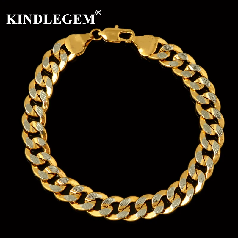 Kindlegem Brand Style Wholesale Pure Gold Silver Color Bracelet Bangles For Women African Dubai ...