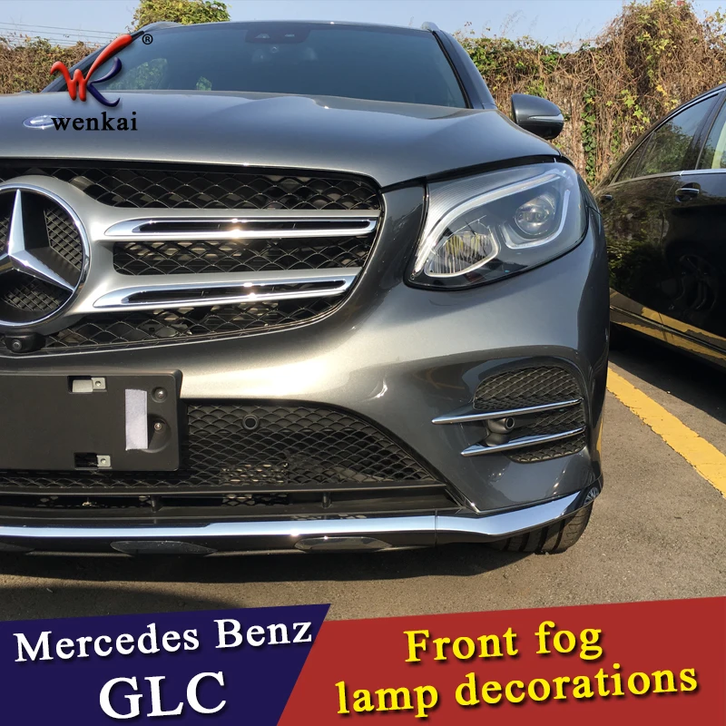 Передний противотуманный светильник armonsons хромированная накладка из ABS для Mercedes
