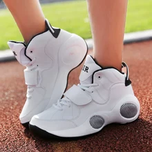 Мужские кроссовки для баскетбола; мужская Белая обувь с высоким берцем; спортивная обувь на плоской подошве; Мужская обувь; chaussure homme Zapatos De Hombre