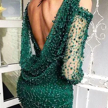 Элегантные Вышитые frech чистая кружева с полным бисером высокого качества CiCi-61013 для свадебного платья