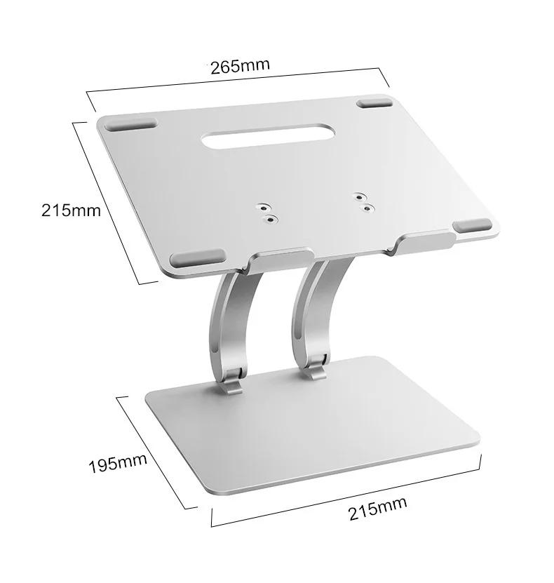 Алюминиевая Подставка для ноутбука высота/Anlge регулируемые многофункциональные планшеты книга ноутбук охлаждающий держатель для MacBook Air Pro 11-17 дюймов