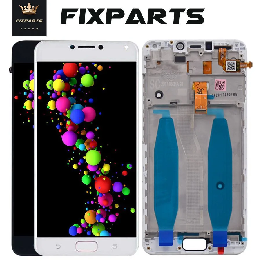 Высокое качество 5 дюймов черный/белый для ASUS zenfone 4 max ZC554KL ЖК дисплей + сенсорный