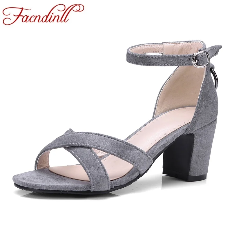 

FACNDINLL 2018 summer women sandals sexy high heels sandals ladies open toe shoes woman dress party casual summer women shoes