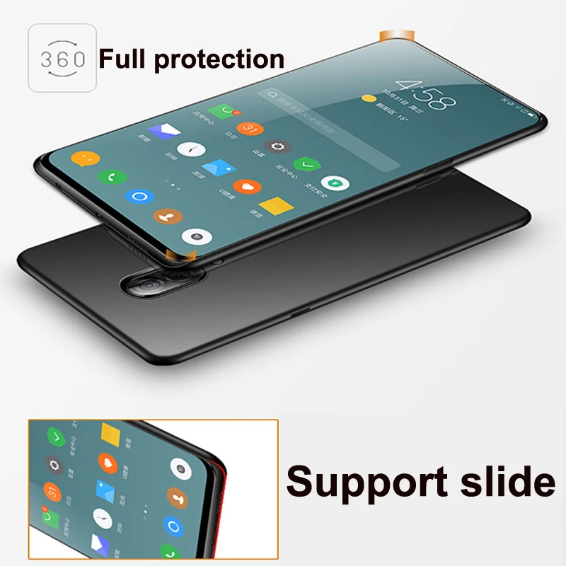 Защитный экран для Lenovo Z5 pro Z5pro GT HD закаленное стекло пленка + 1 чехол мягкая задняя