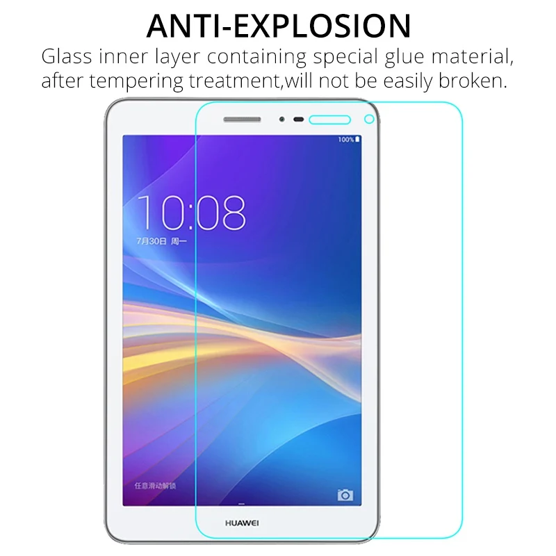 tablet holder for bed Tempered Glass for Huawei MediaPad T1 7  8  Glass for Huawei T1 8.0 T1-821W T1-823L For T1 7.0 T1-701u glass film wall mount tablet holder