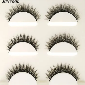 

Eyelash Extension 15 Pairs Handmade 3D Mink Hair Beauty Thick Long False Mink Eyelashes Fake Eye Lashes Eyelash High Quality