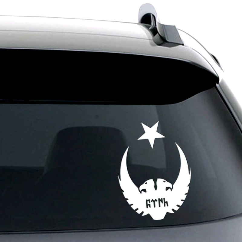 Three Ratels TZ 876 17.4 на 13см 1 4шт наклейки авто Великий тюрк турция двухглавный орел