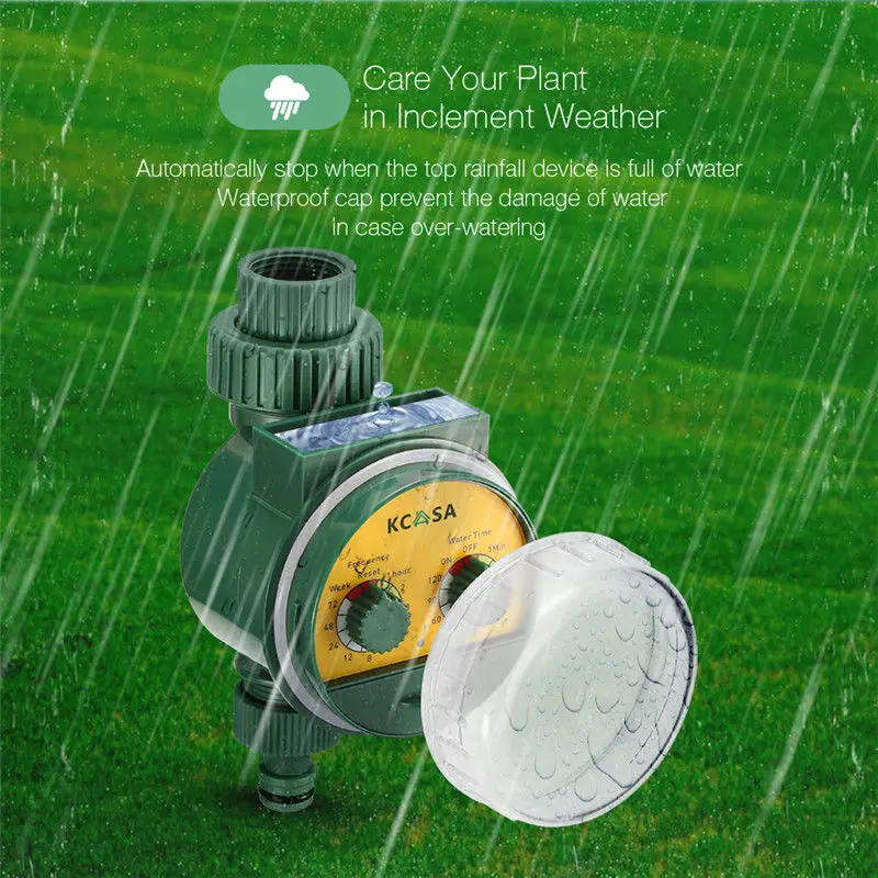 Automatic Garden Watering Timer  Electronic Water T imer Home Garden Irrigation Timer Controller System irrigator