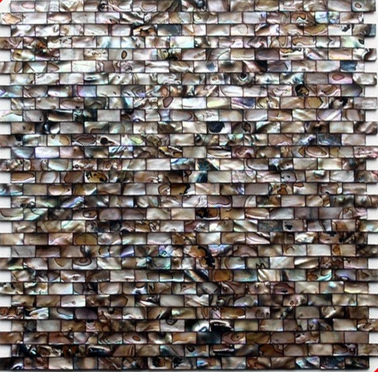 

10X20 Shell mosaic tile strip mother of pearl tiles Backsplash Freshwater wallpaper wall sticker Kitchen Bathroom Floor