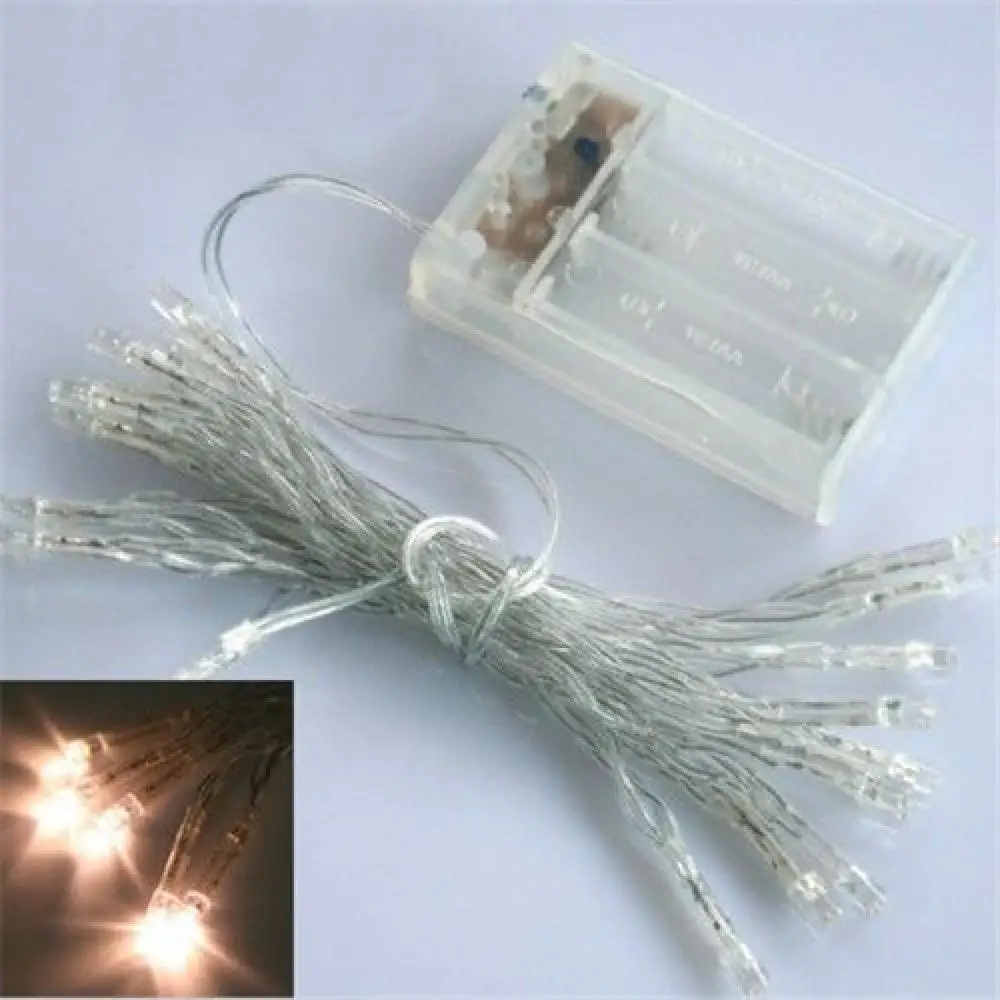 10/20/30/40 LED AA Battery Operated LED String Lights for Xmas Garland Party Wedding Decoration Christmas Flasher Fairy Lights 10/20/30/40 LED AA Battery Operated LED String Lights for Xmas Garland Party Wedding Decoration Christmas Flasher Fairy Lights