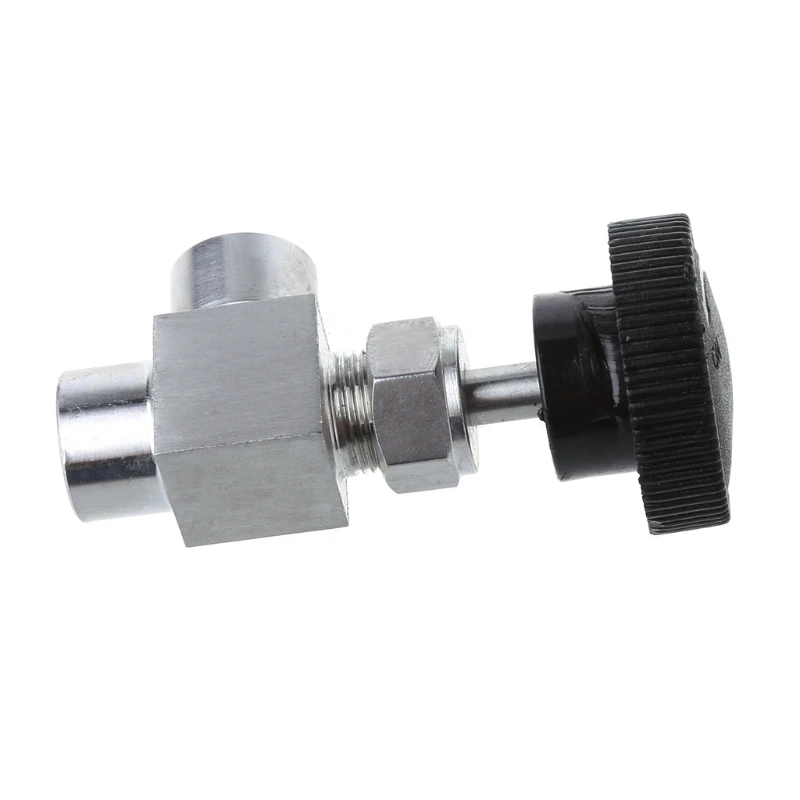 

1/4" BSP Equal Female Thread 304 Stainless Steel Flow Control Shut Off Needle Valve Drop ShiP