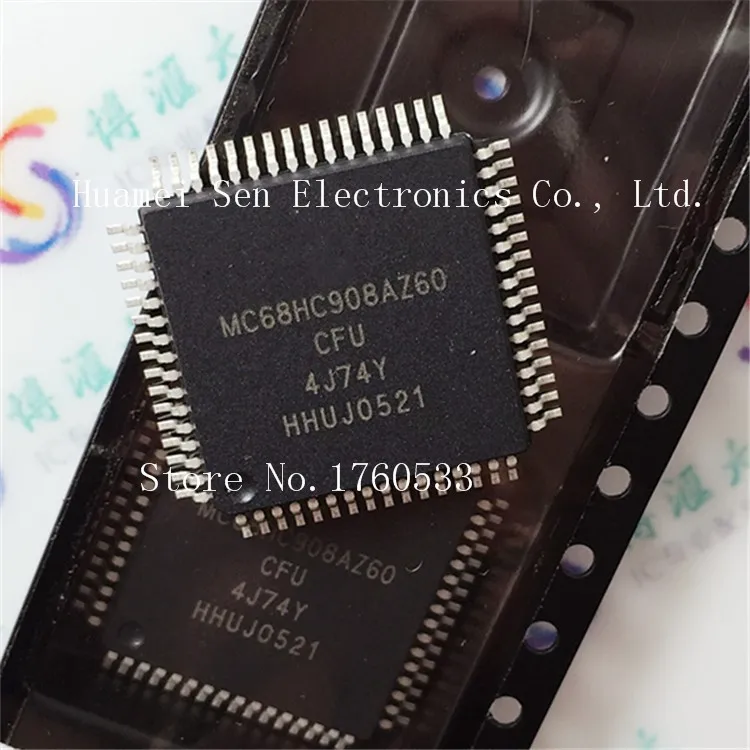 

Module MC68HC908AZ60CFU 4J74Y QFP64 Original authentic and new free shipping