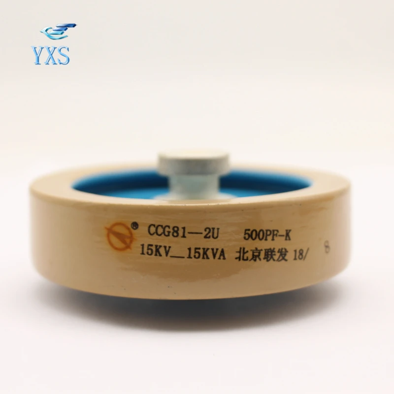 for CCG81-3U 500PF-K 25KV 90KVA high frequency voltage Ceramic Capacitor for CCG81-3U 500PF-K 25KV 90KVA high frequency voltage Ceramic Capacitor