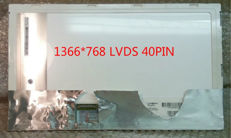 Для LG PHILIPS LP140WH4-TLP1 14 "ноутбук Матрица экрана Панель LP140WH4 TLP1