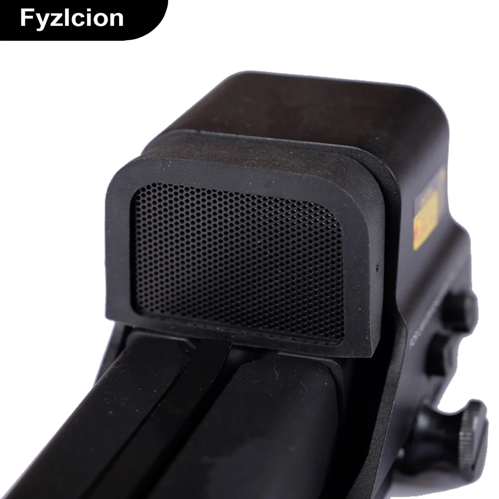 2 PCS Hunting Accessories Airsoft Scope Sight Aluminum Protector Cover