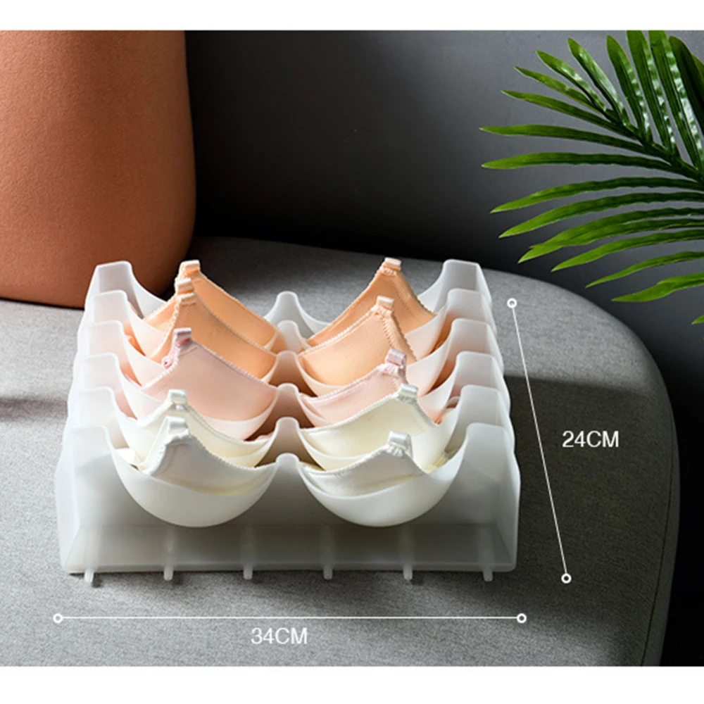 6pcs Multi-Size Bra Underwear Organizer Foldable Home Storage Box Non-Woven Wardrobe Drawer Closet Organizer For Underwear 6pcs Multi-Size Bra Underwear Organizer Foldable Home Storage Box Non-Woven Wardrobe Drawer Closet Organizer For Underwear