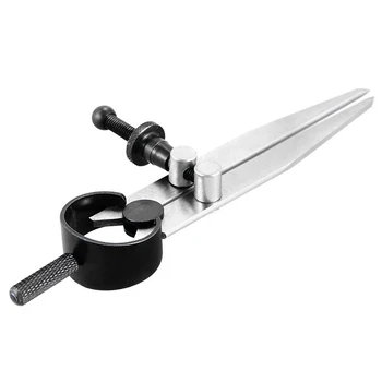

PPYY NEW -Metal Craft Adjustable Rotating Marking DIY Tool,black+sliver