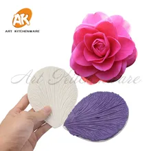 2pcs Big Petal Silicone Veiner Mold Cake Decorating Fondant Impression Flower Mold Sugarcraft Cake Mold 2pcs Big Petal Silicone Veiner Mold Cake Decorating Fondant Impression Flower Mold Sugarcraft Cake Mold