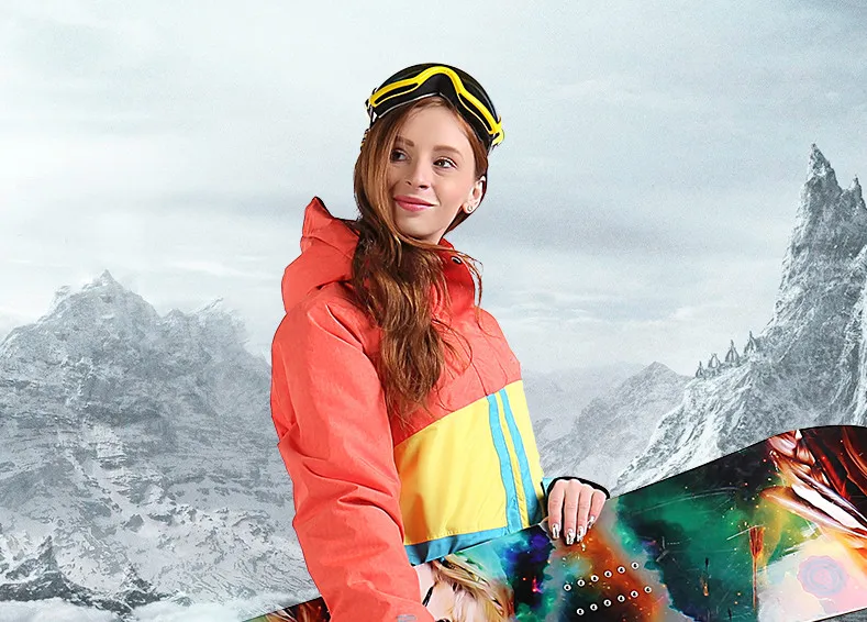 SAENSHING, женский лыжный костюм, зимние лыжные костюмы, водонепроницаемая термальная лыжная куртка для женщин, костюмы для сноубординга, дышащие лыжные комплекты