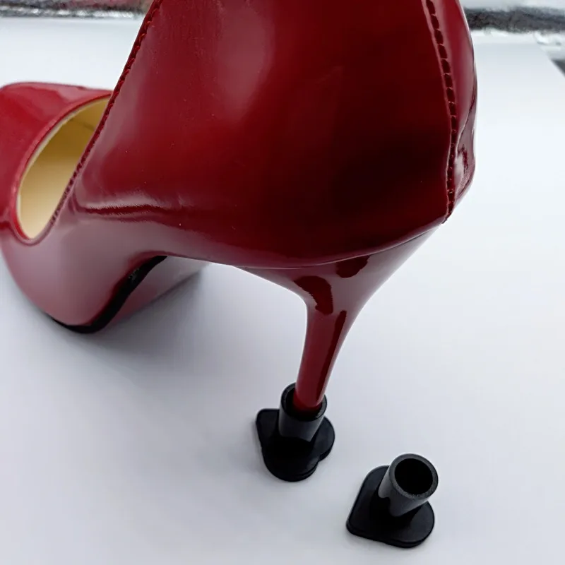 1 Pairs High Heel Protectors Latin Stiletto Dancing Covers Heel