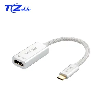 

USB Type-C To HDMI Adapter USB 3.1 To HDMI Adapter Male To Female Converter 4K Ultra Clear For MacBook For Huawei Matebook