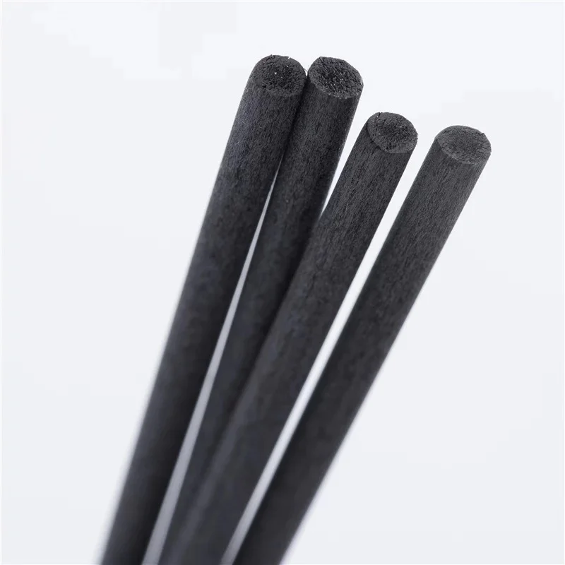 500 шт 22 см х 3 мм волокна черного ротанга палочки Замена Refill Reed диффузор палочки для украшения дома