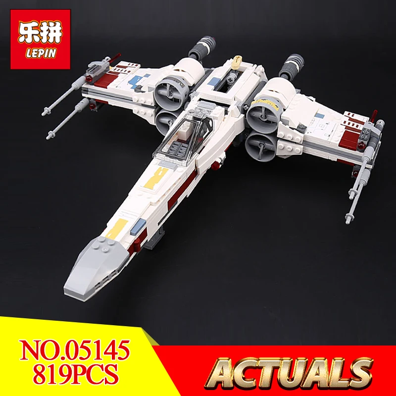 

2018 Lepin 05145 Star Wars Series X-Wing Starfighter Blocks Bricks Compatible Legoing 75218 Building Model Gifts Assembled DIY