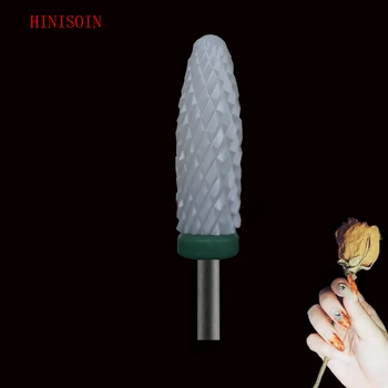 

White Ceramic-10Pcs- Nail Drill Bit - Remove Foot Calluses - Ceramic - M(0182.060)