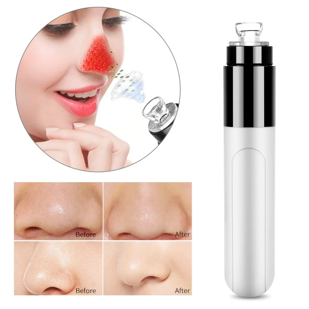 3 Colors Electric Suction Blackhead Acne Remover Facial Massager