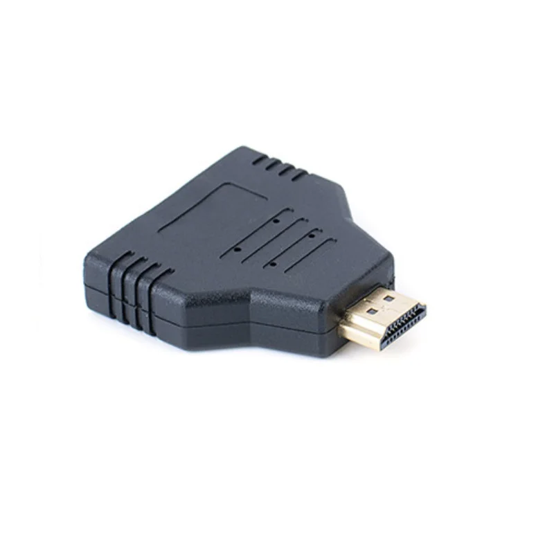 5 шт./лот 1 в 2 HDMI штекер гнездо сплиттер адаптер для HDTV|Соединители| |