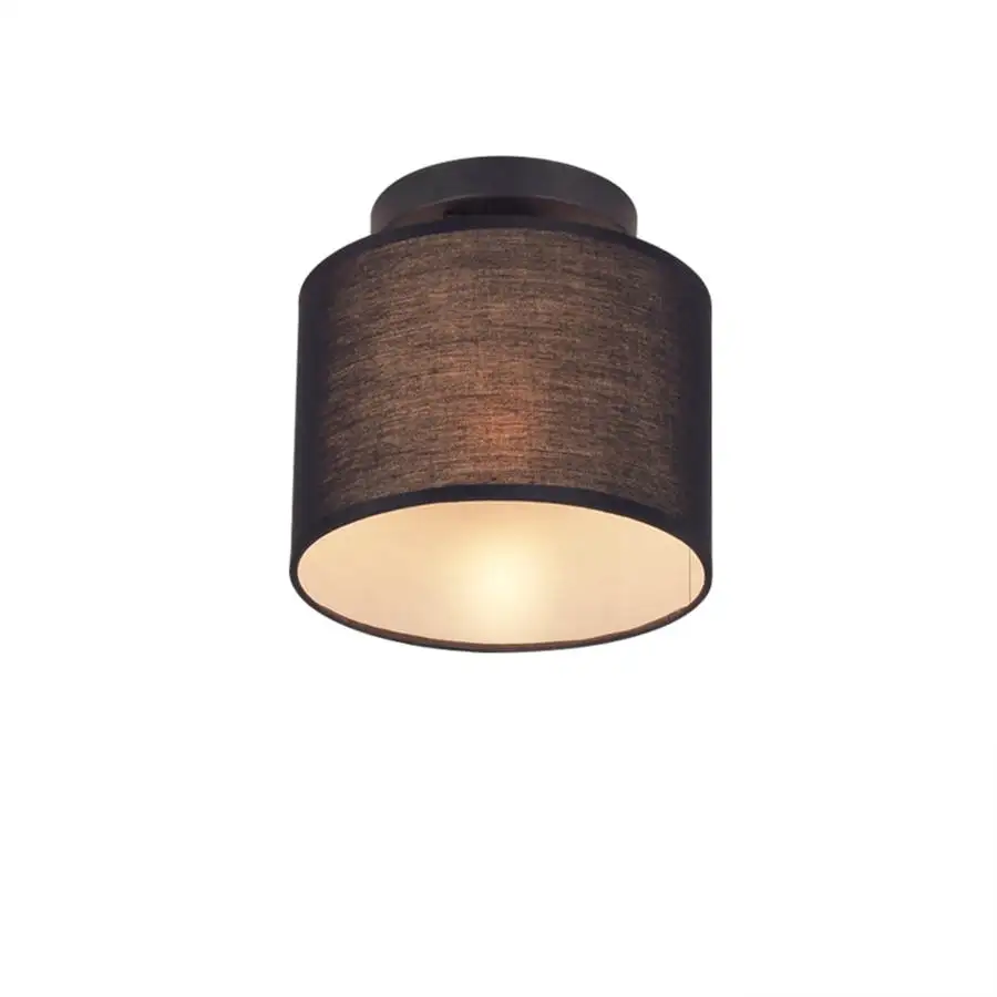 

cottage Fabric ceiling light Minimalism living room lights Cylindrical shape ceiling lamp home decor Stairs led light fixtures