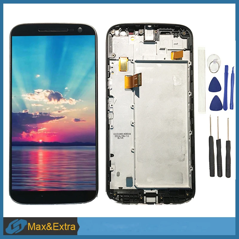 Высокое качество 5 &quotдля Motorola Moto G4 XT1620 XT1621 XT1622 XT1625 XT1626 ЖК-дисплей + сенсорный экран