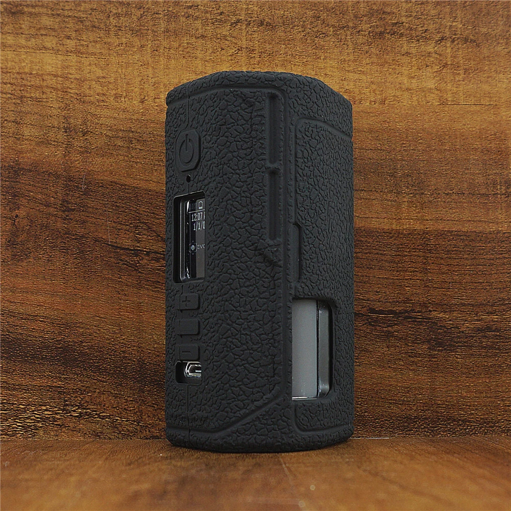 

2pcs Texture Skin for Lost Vape Drone BF Squonk DNA250C Box Mod Protective Silicone Case Rubber Sleeve Cover Shield Wrap