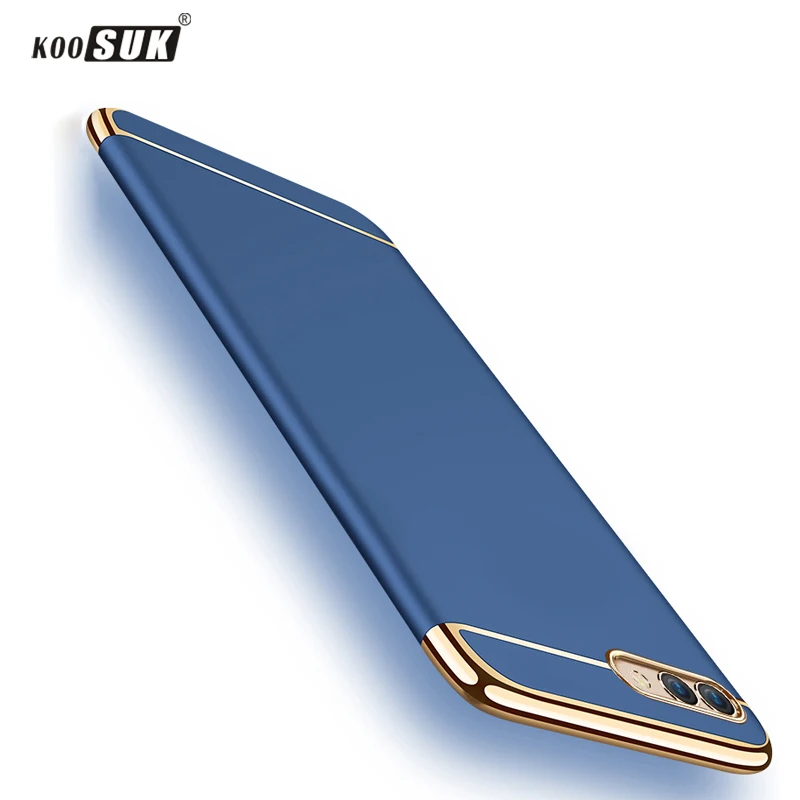 KOOSUK For Huawei Honor V10 phone Case 5.99 inch Luxury 3 in 1 Protective Hard PC Hybrid Back Cover v 10 Shell | Мобильные телефоны