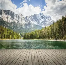 SHENGYONGBAO Art Cloth Custom Photography Backdrops Prop Scenery landscape lake Board Photo Studio Background 19226-2005 rowlands cache lake country cloth