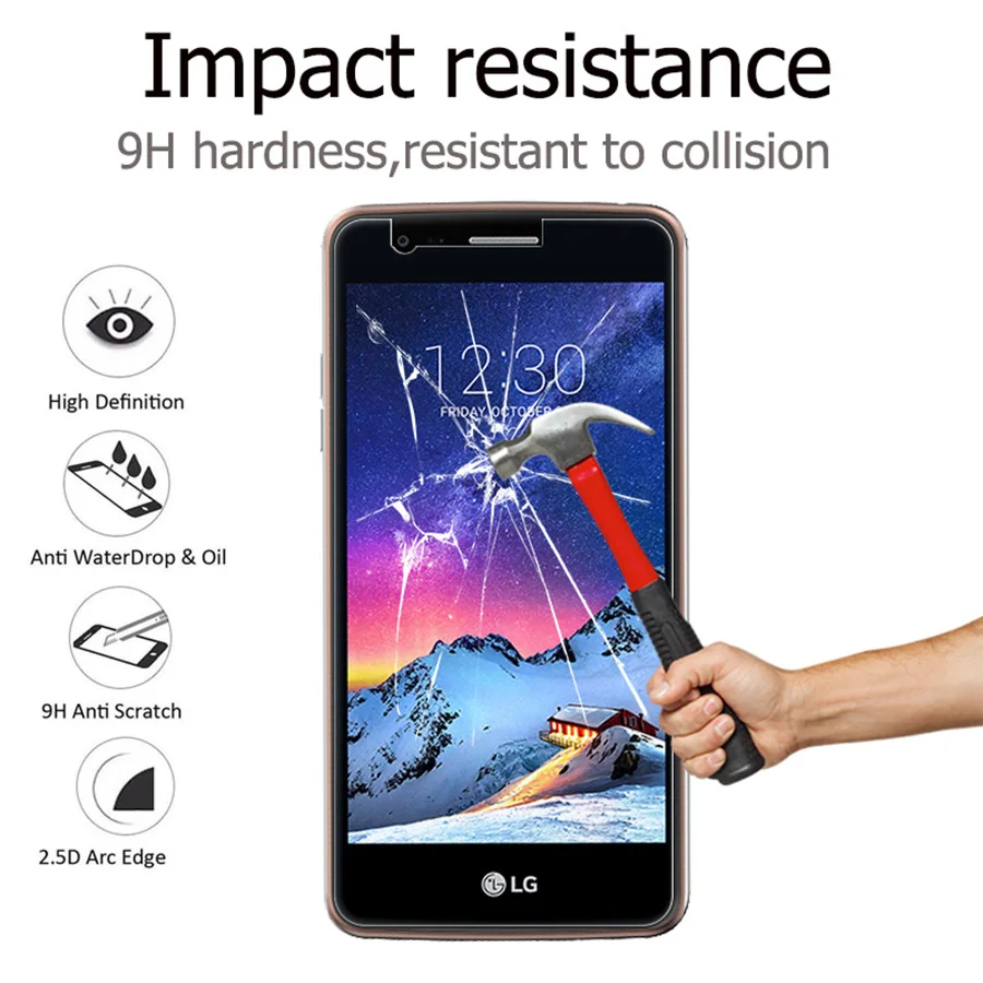 Защитное стекло для lg k3 закаленное k8 k4 k7 k10 k20 plus 2017 защита экрана 8 k 3k 4 10 3 7 20 пленка