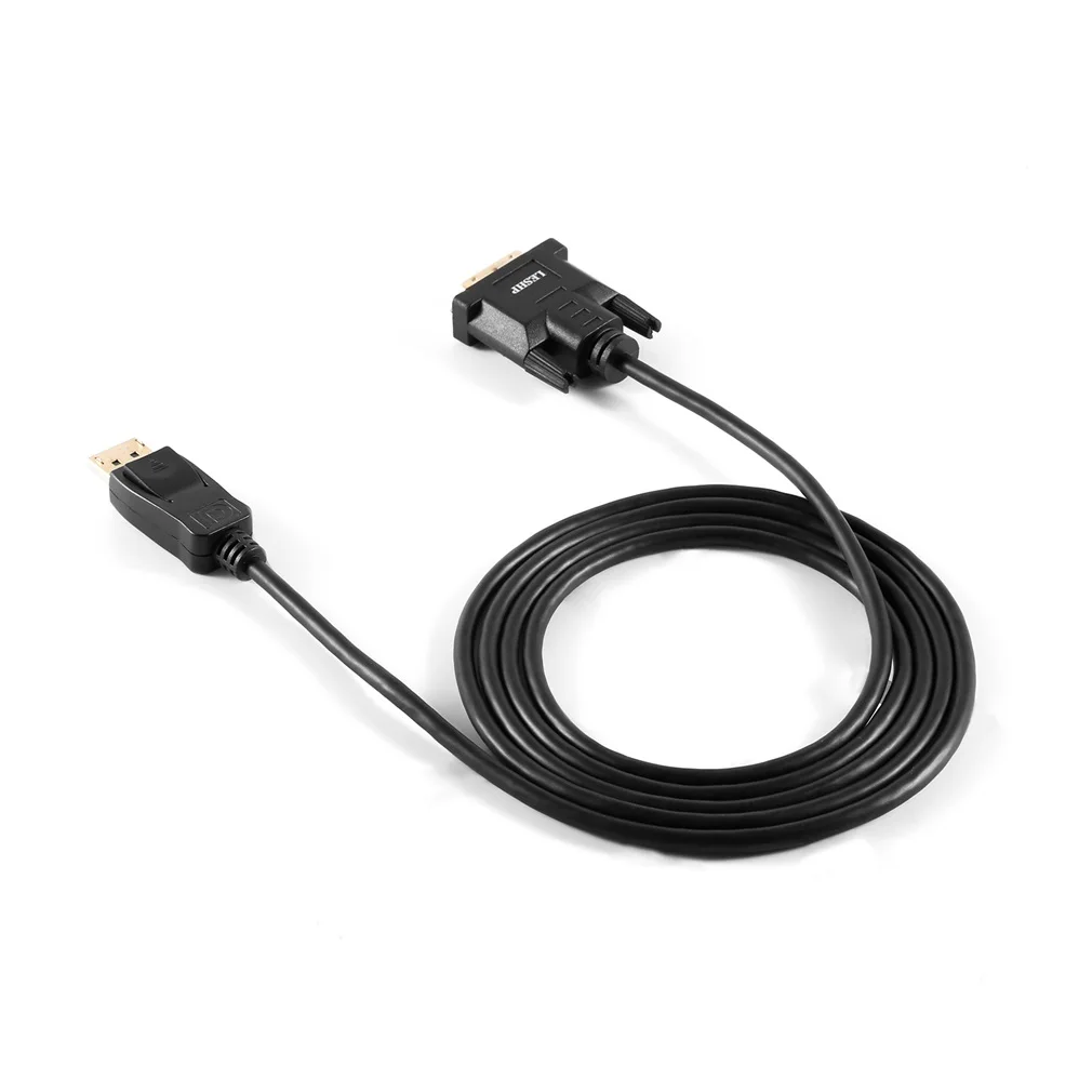 1,8 M Профессиональный DP-DVI шнур-переходник Высококачественный Дисплей порт папа-DVI-D 24+ 1Pin монитор для мужчин дисплей адаптер кабель