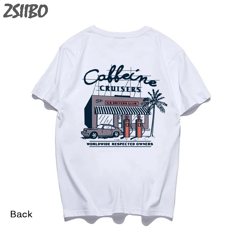 

NEW man's T-shirt Summer Short Sleeve Harajuku Trend t shirt men and female Original Series Back Print Club Letter Tops M-3XL