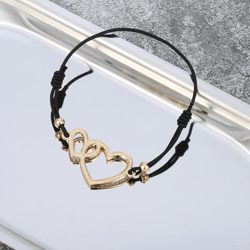 Heart Charm bracelet-5