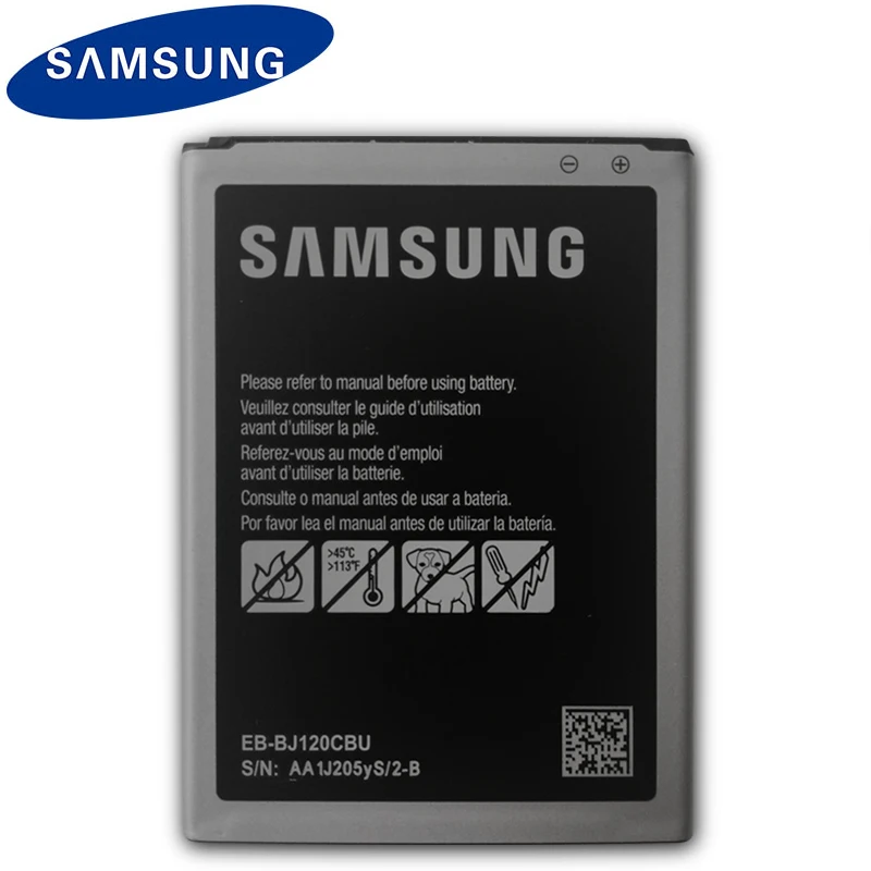 samsung Батарея EB-BJ120CBU для samsung Galaxy Express 3 J1 J120 SM-J120A SM-J120F J120A J120h J120ds 2050 мАч NFC