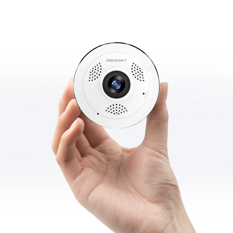 Meisort VR13 HD Mini IP Камера 360 градусов охранных Беспроводной Wi Fi видеонаблюдения 1.3MP 960PH