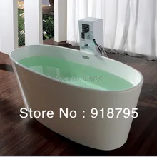 1580x700x660 мм твердая поверхность камень CUPC одобренная Ванна овальная отдельно стоящая Corian матовая или глянцевая отделка Ванна RS6504