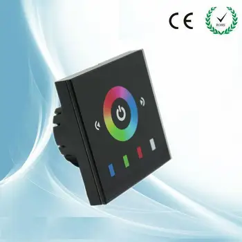 

TM08E2;Europe Standard LED touch RGB panel controller;DC12-24V input;4A*3channel output